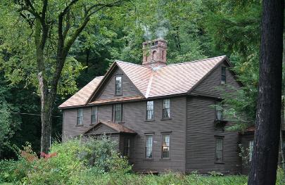 Outside view of the Orchard House